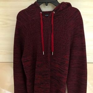 INC Red Pullover Hoodie Size S Mens